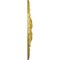 Ekena Millwork Bordeaux Deluxe Ceiling Medallion (Fits Canopies up to 4"), 23 5/8"OD x 3"ID x 2"P, Rich Gold CM23BORGS - alternate 4